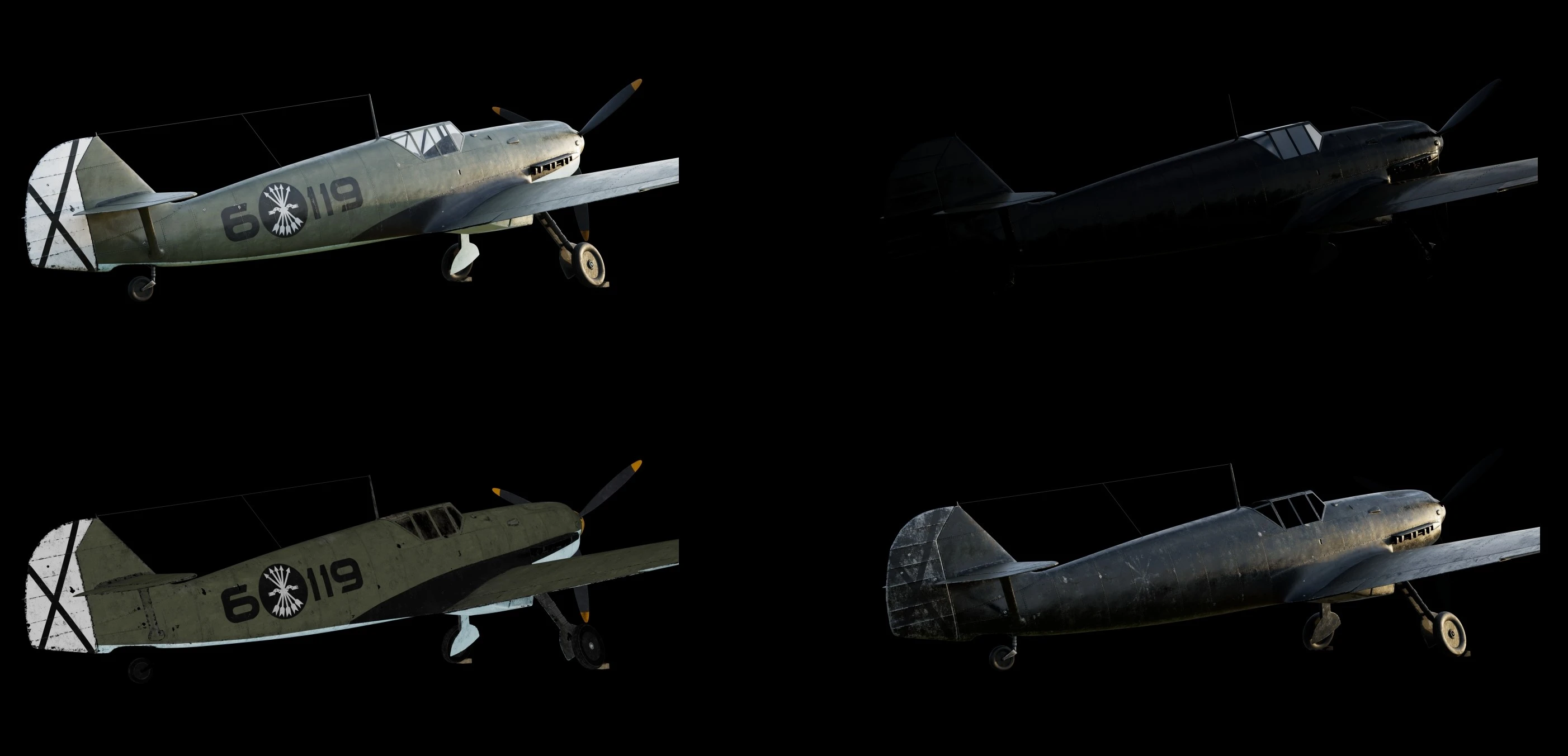Hangar full CG render
