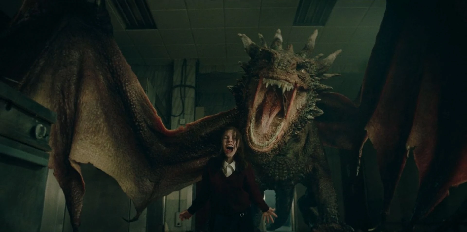 Lighting  dragon and set reconstruction for reflections